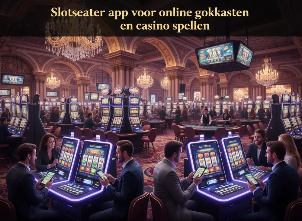 Slotseater app voor online gokkasten en casino spellen