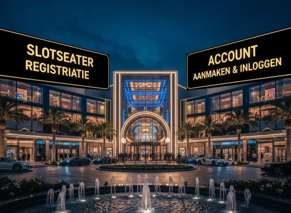 Slotseater registratie - Account aanmaken en inloggen